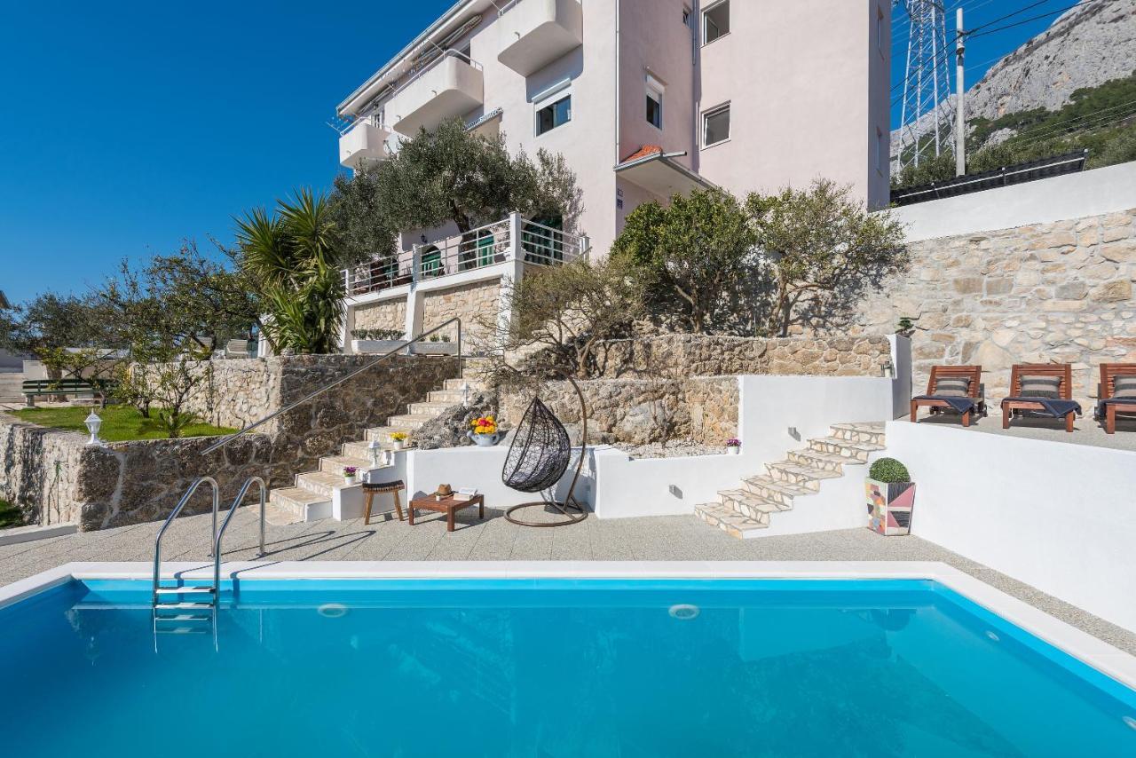 Villa Petra Apartment With Private Pool Makarska Exterior photo